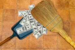 Note aux locataires: combien coûte le nettoyage d'une entrée dans un immeuble à appartements