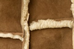 How correctly and can a sheepskin coat be washed in a typewriter and by hand?