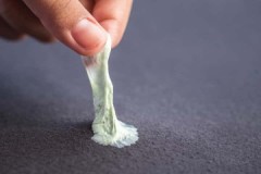 Good advice on how to remove gum from the couch at home