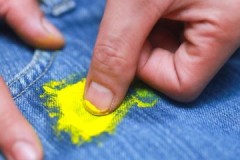 Formes i formes senzilles de com eliminar la pintura acrílica de la roba