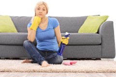 TOP 10 ways to remove the smell and urine stains of an adult from the sofa
